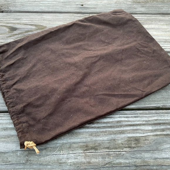 TOD's Dust Bag Brown Storage Bag Draw String Bag Authentic - Picture 2 of 8